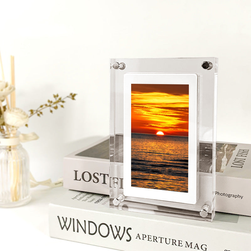 Digital Picture Frame Acrylic Video Player Digital
