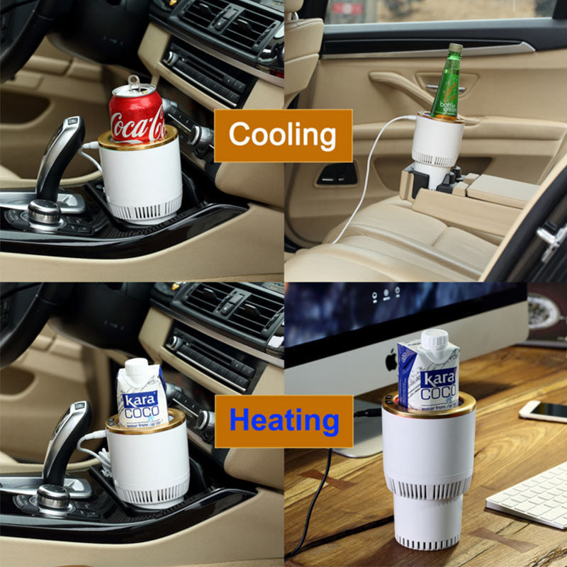 Car Heater & Cooler Cup Holder Cup Drink Holder Portable Heater Mug
